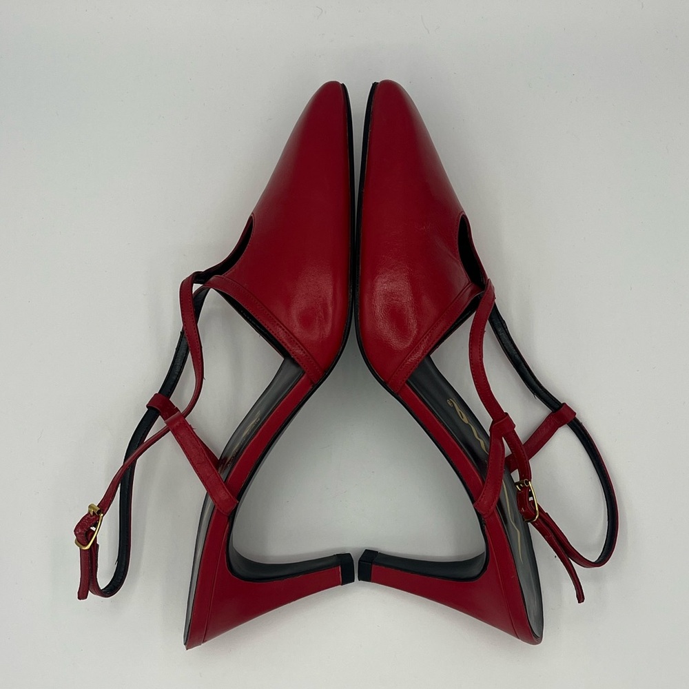 Red Nina Heels Size 6.5 - Picture 7 of 11